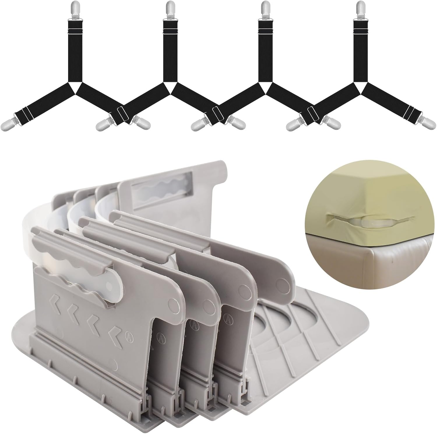 Lock Sheet Holders for Bed Sheets Firm Tight