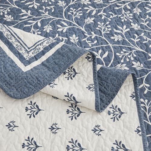 PANGUSHAN 102x120 Cotton Bedspread Set Reversible