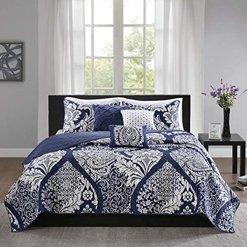 Madison Park Vienna Reversible Cotton Quilt 6 Piece Set