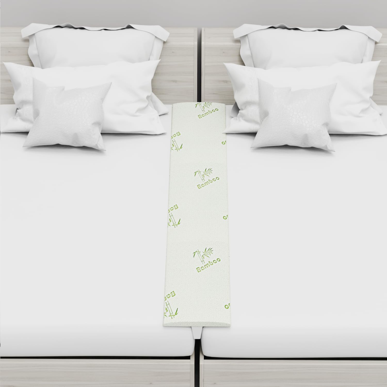 Limthe Bed Bridge Twin XL to King Converter Non-Slip Washable Cover