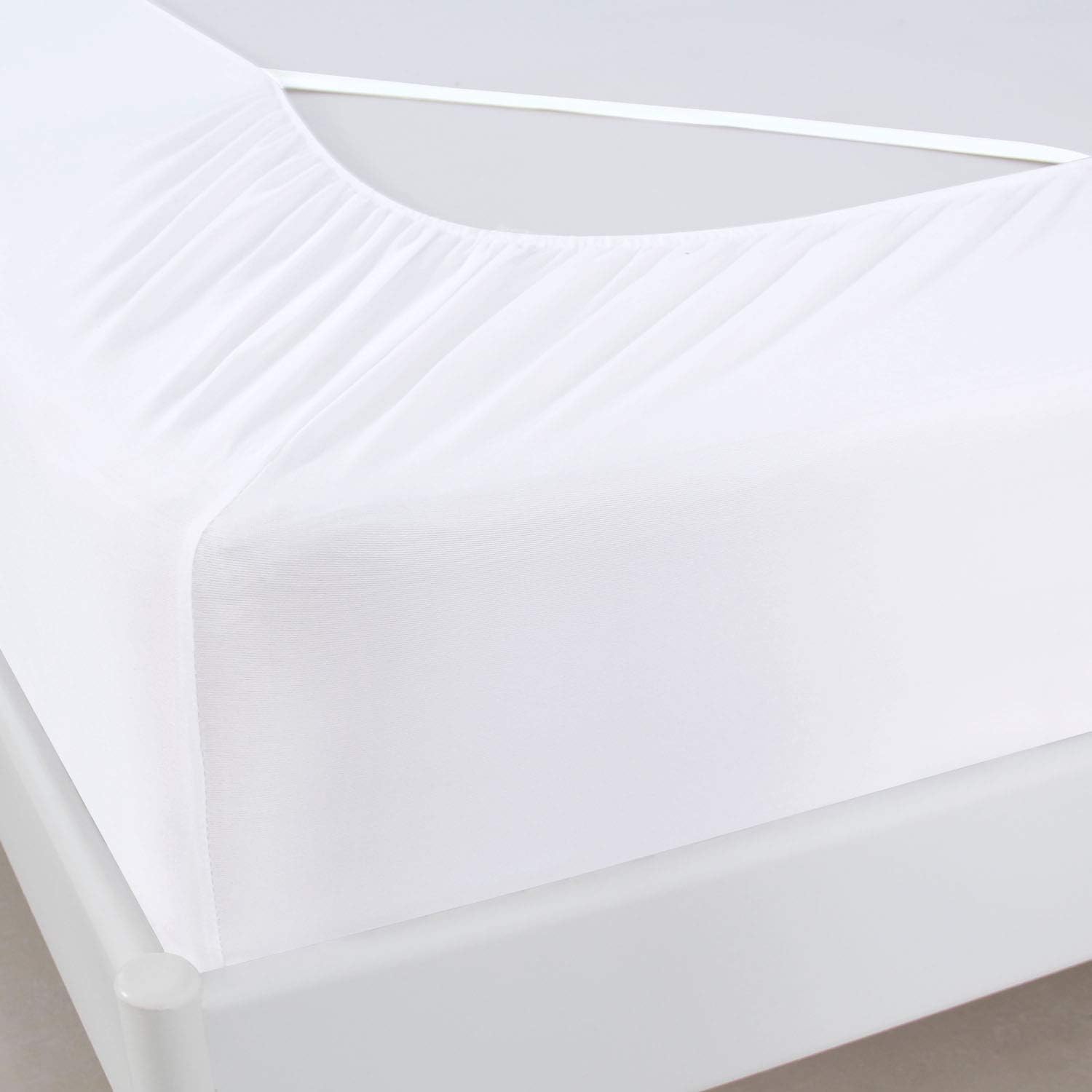 Moonsea Box Spring Cover Twin Size White 1