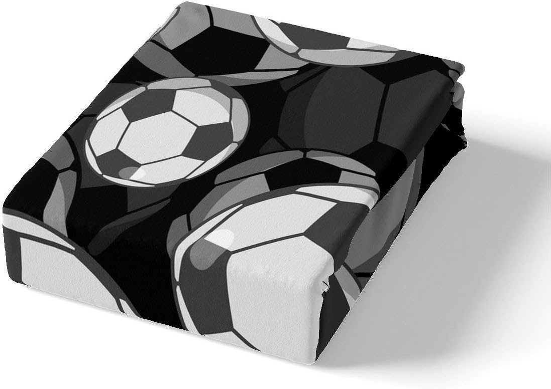 Erosebridal Kids Soccer Duvet Cover Set 2Pcs
