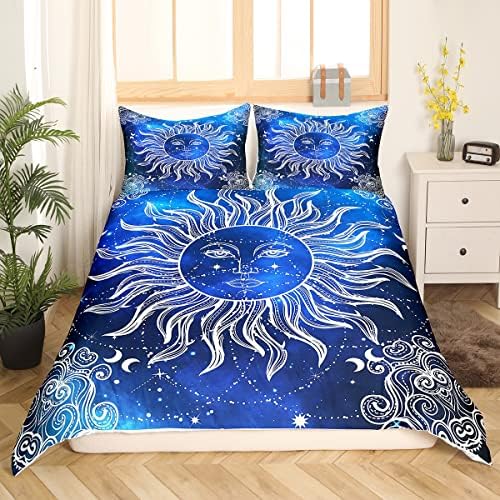 Boho Sun Comforter Cover Set 3D Print Queen Size