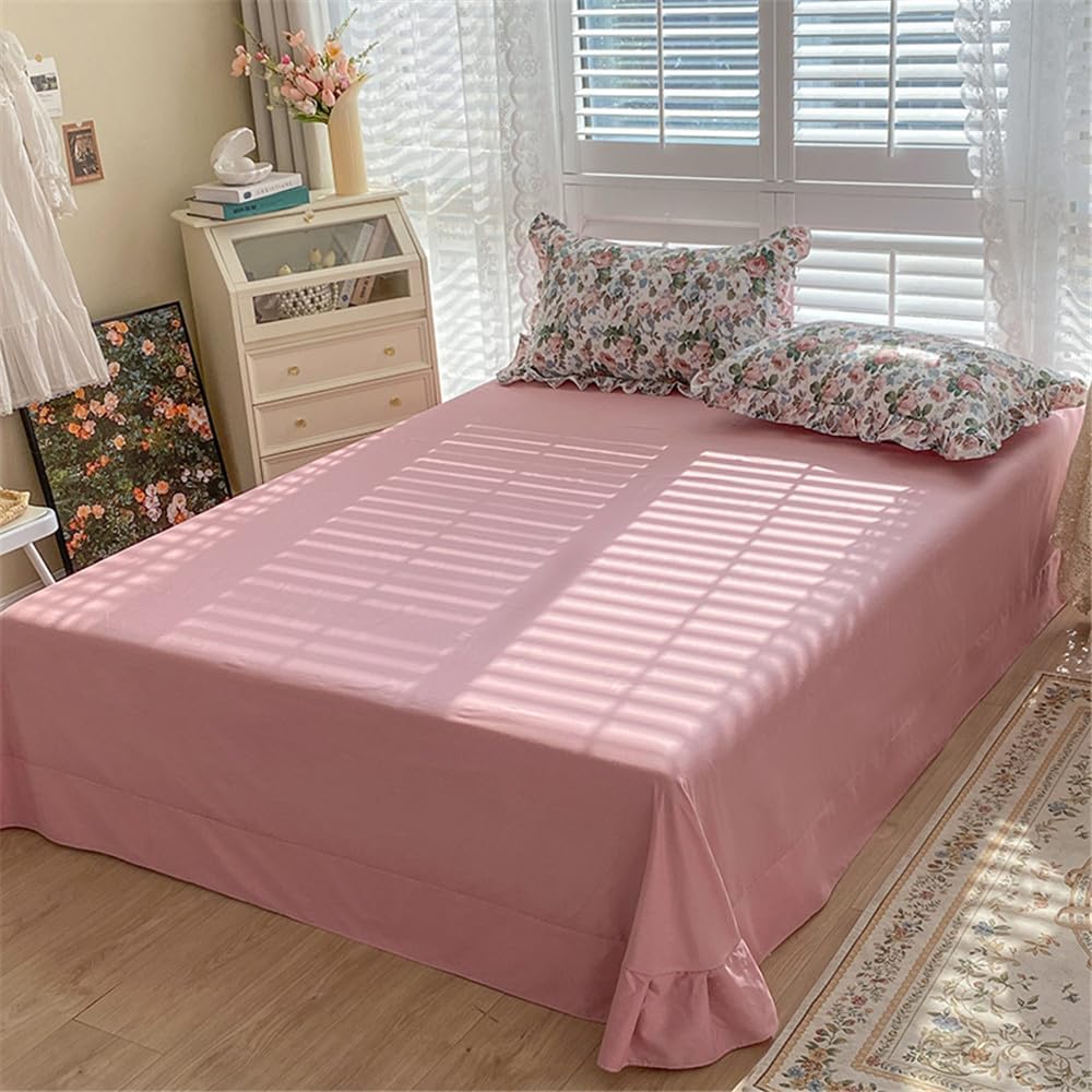 4 Piece Shabby Chic Duvet Cover Set for Girls Kids Teens