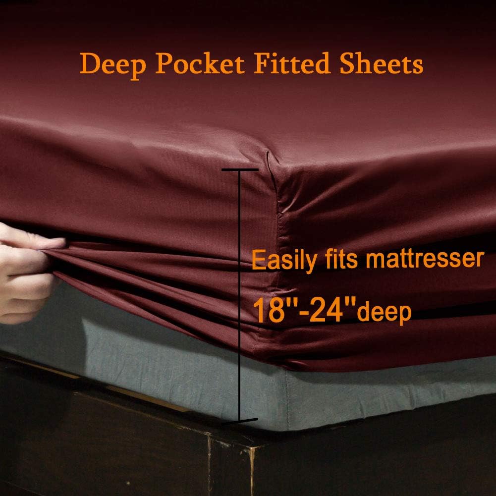 SONORO KATE Luxury Microfiber Bed Sheet Set