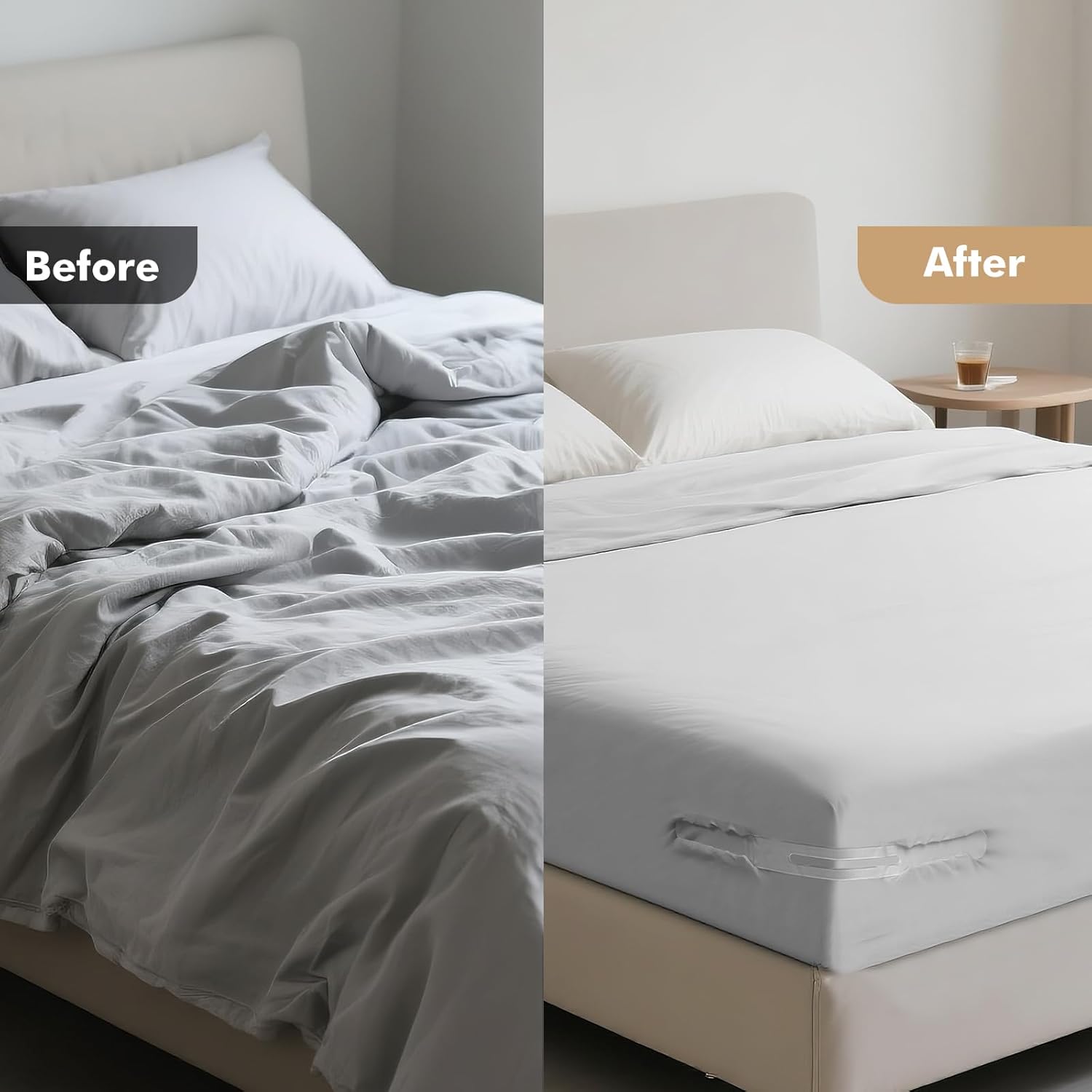 Hczykya Bed Sheet Holders for Corners
