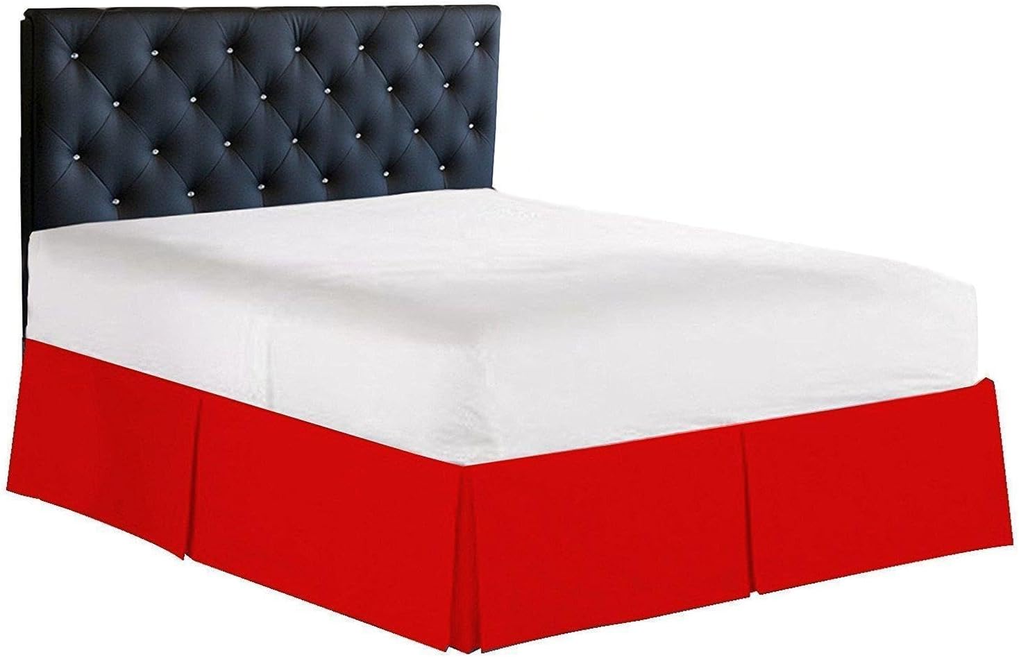 Elegance Linen Luxury 1500 Thread Count King Bed Skirt