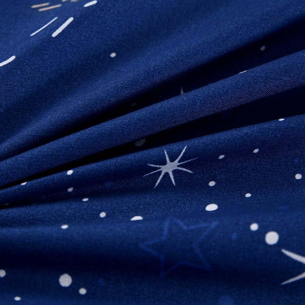 Feelyou Kids Galaxy Space Bed Sheet Set King Size