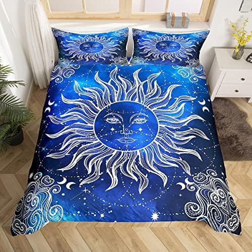 Boho Sun Comforter Cover Set 3D Print Queen Size