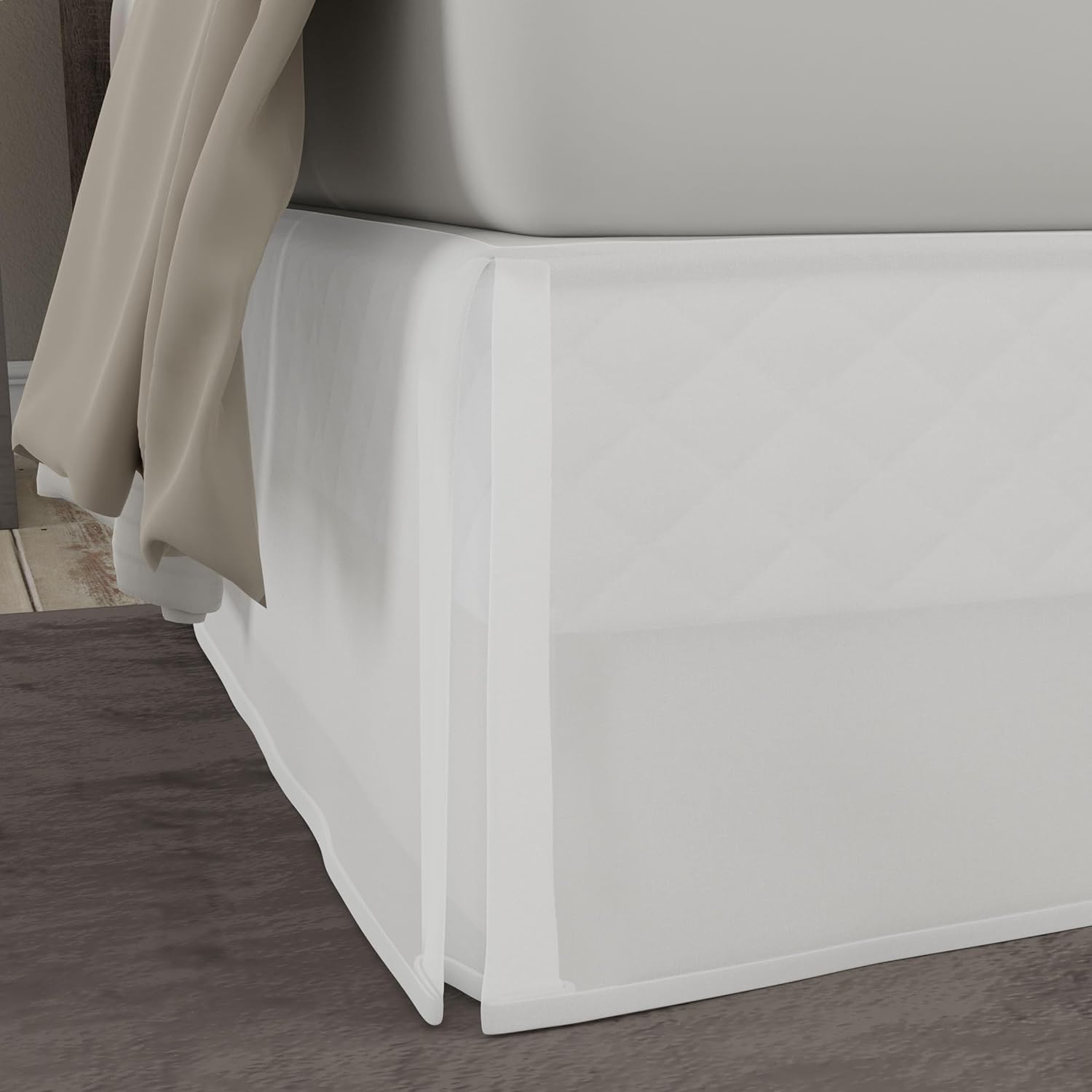 TODAYS HOME Home Classic Bed Skirt Dust Ruffle Twin XL
