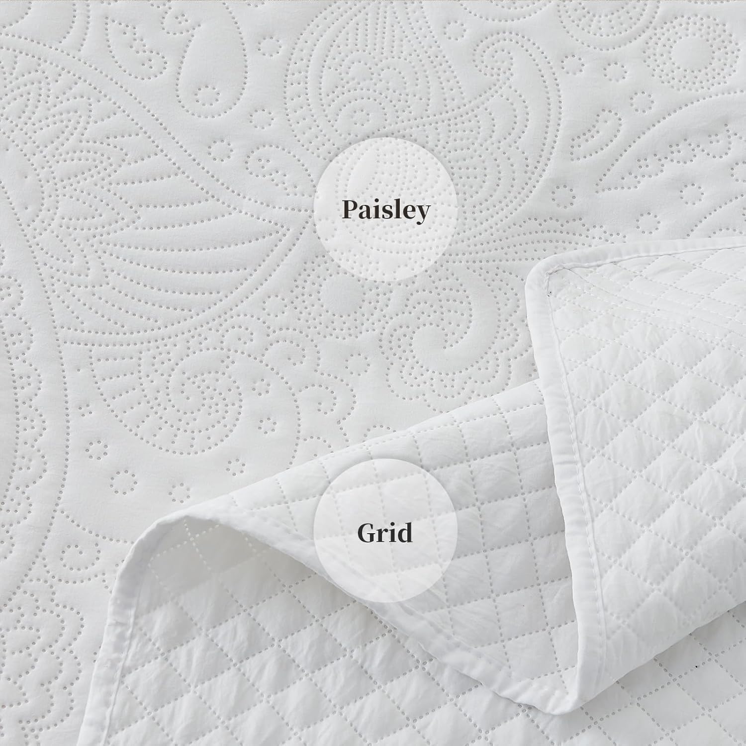 Suchbed California King Bedspread Set 128x120 Inches