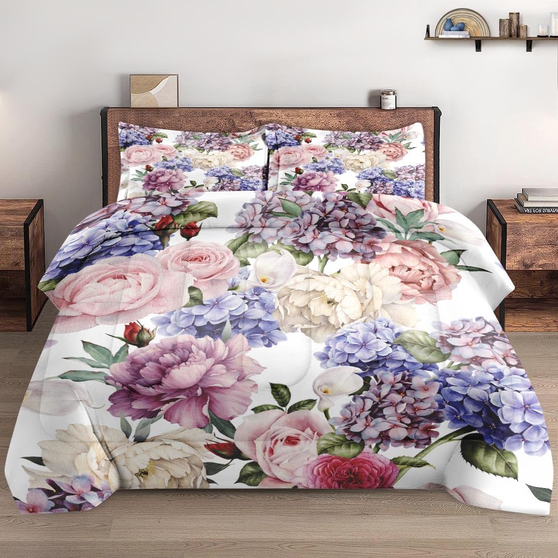 WeCozy King Size Comforter Set with 2 Pillowcases 1