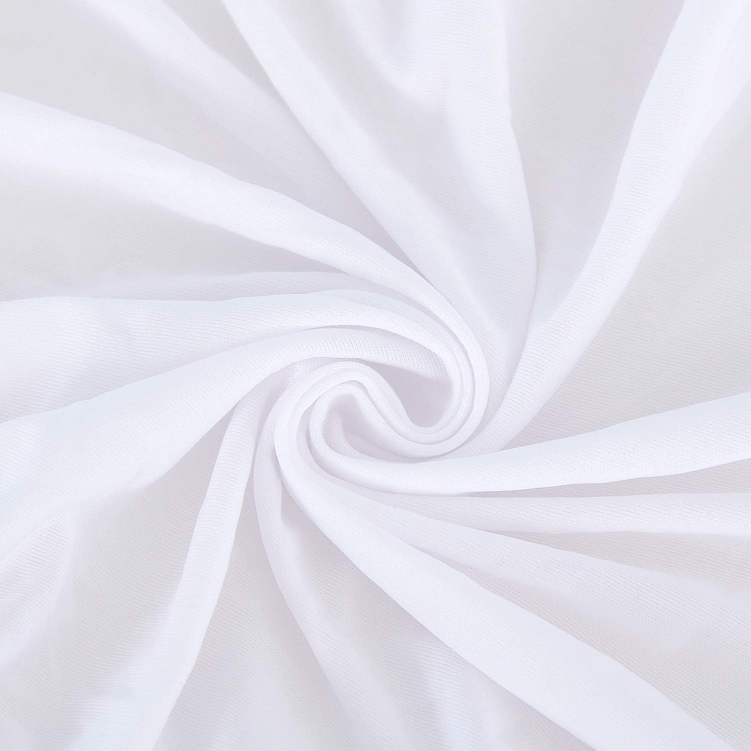 Moonsea Box Spring Cover Twin Size White 1
