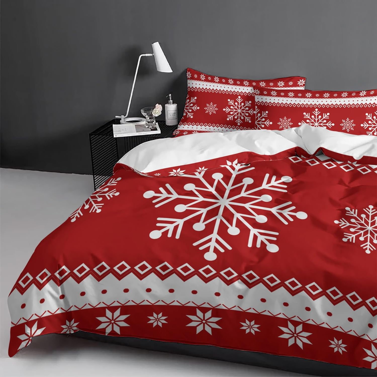 LooPoP Christmas Comforter Set for California King