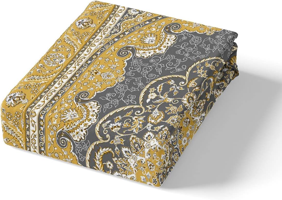 Erosebridal Bohemian Floral Duvet Cover Set
