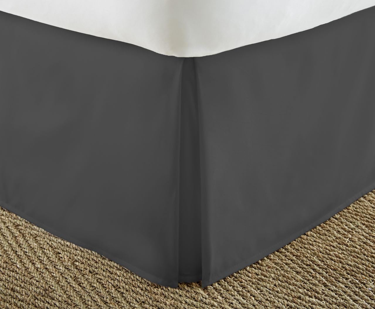 ienjoy Home California King Bed Skirt - Black