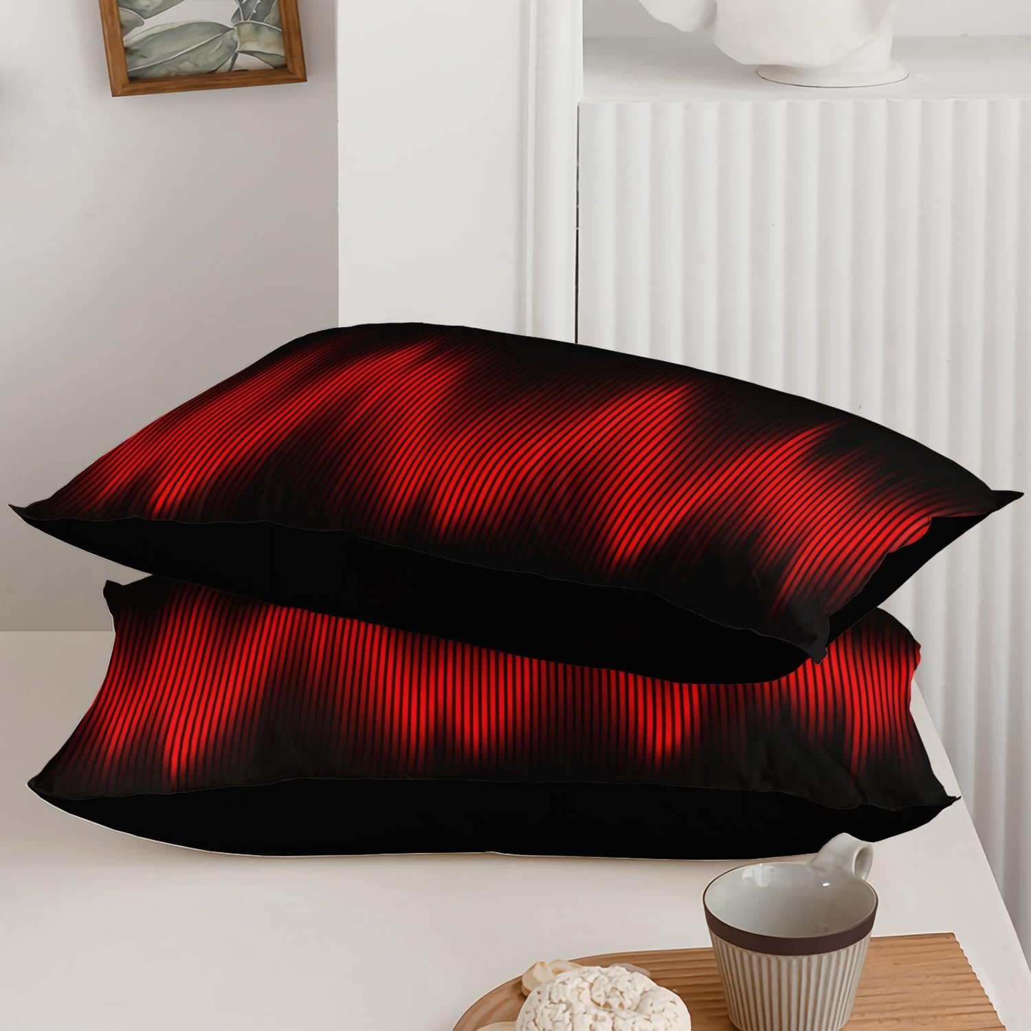 QOOMO Abstract Geometric Comforter Set for Kids