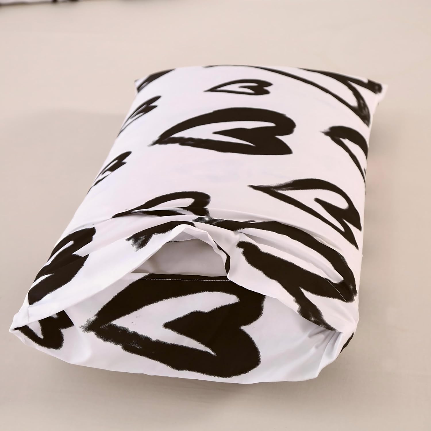 SDIII 3PCS Heart Comforter Set Full Size 1