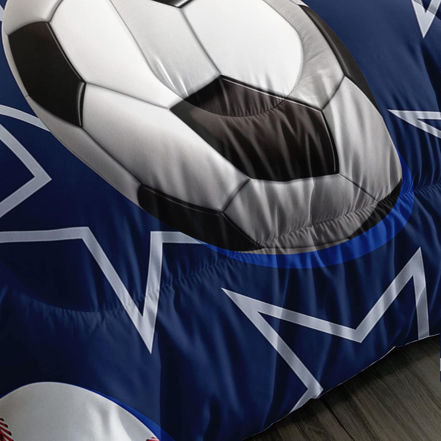 Boys Sports Comforter Set for Teens Kids