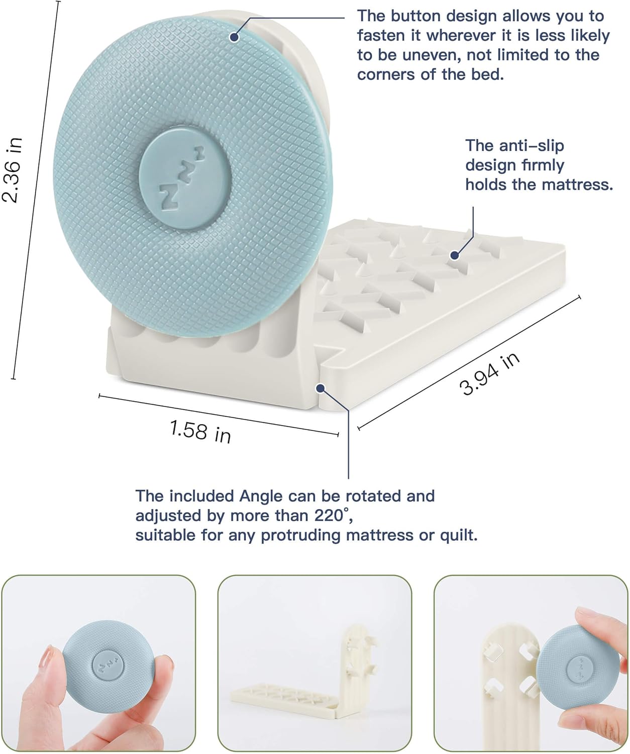 Cailoda Lock Sheet Holders Set of 12 Blue