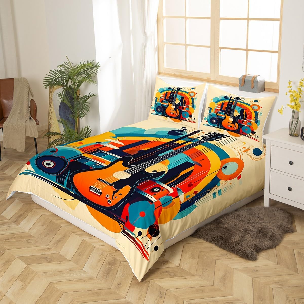 Feelyou Twin Size Duvet Cover Set for Kids