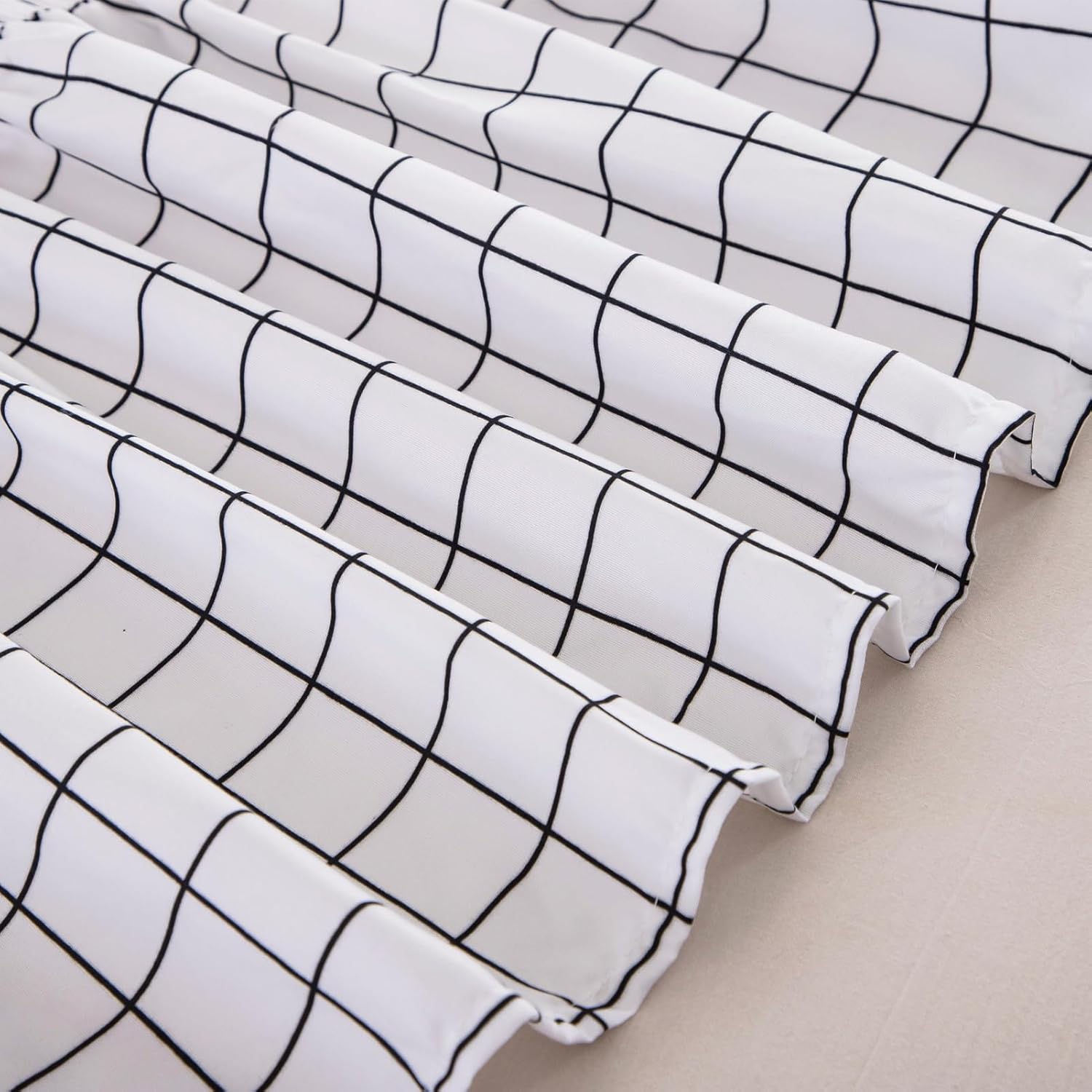 BESTORI Wrap Around Ruffled Bed Skirt Twin 39 x 75 15 Drop White