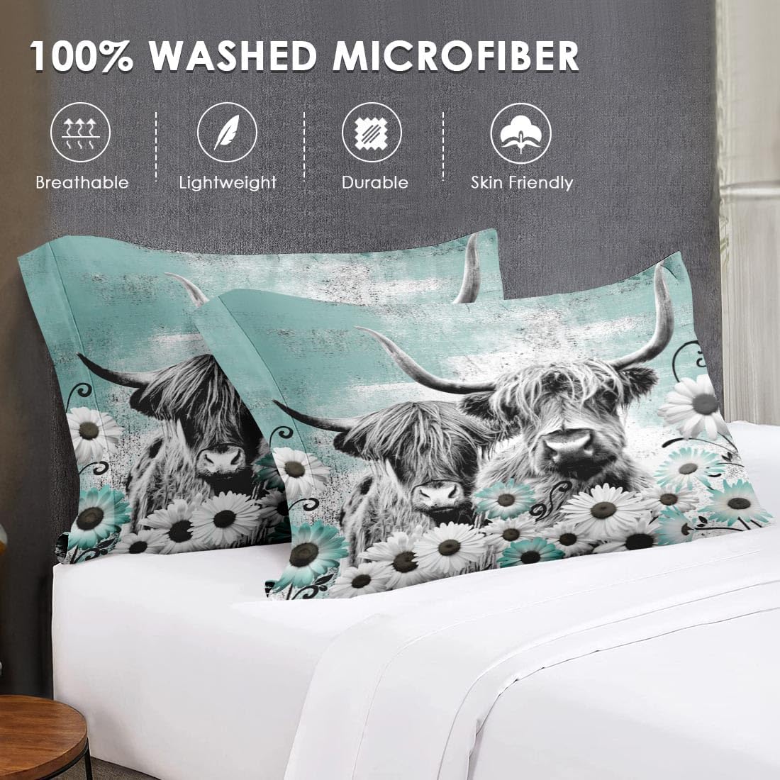 WeCozy Comforter Set Twin Size with Pillowcase 1