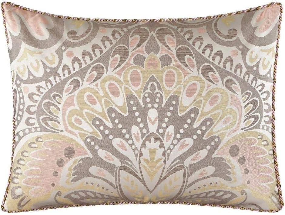 TRP 6-Piece Abstract Pink Comforter Set