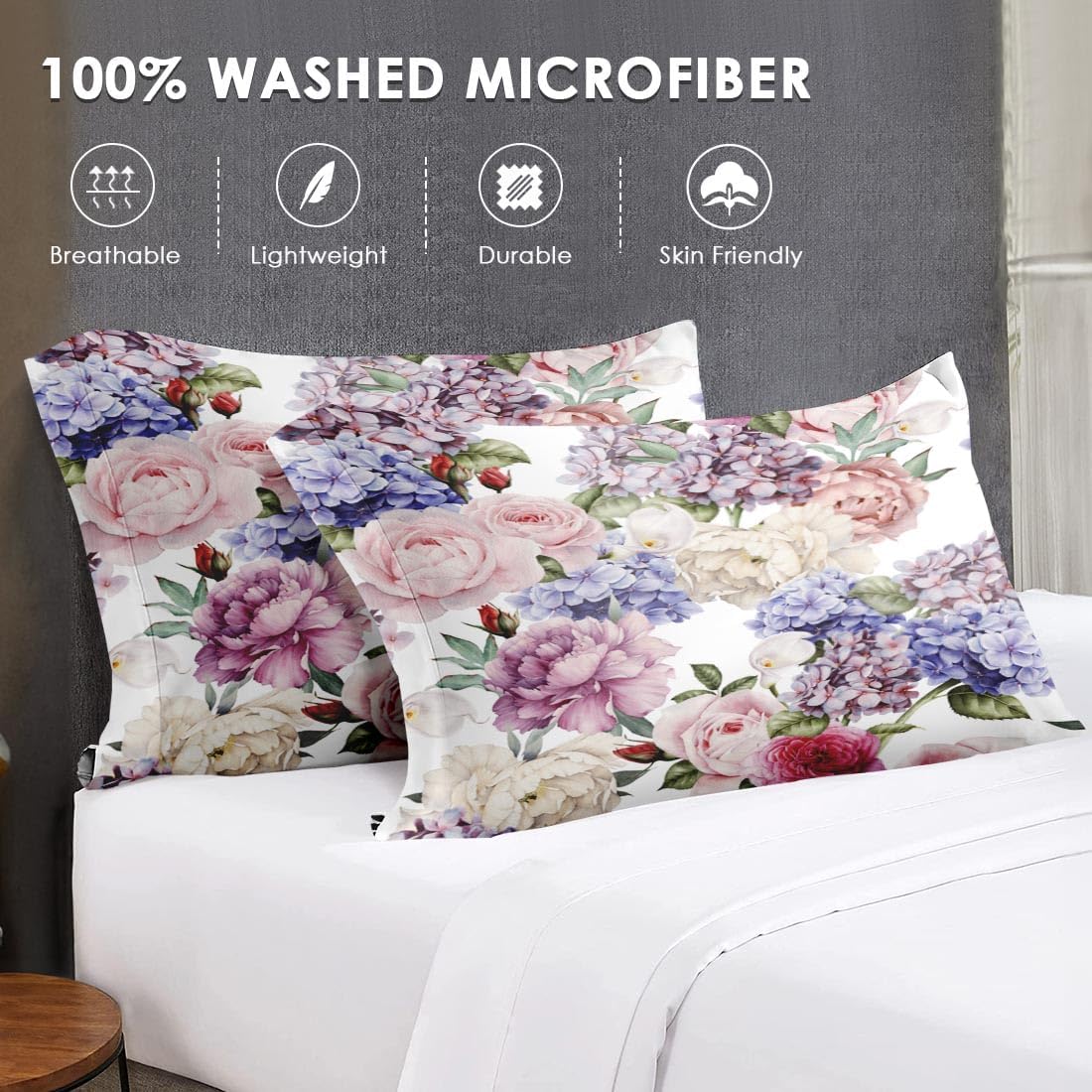 WeCozy King Size Comforter Set with 2 Pillowcases 1