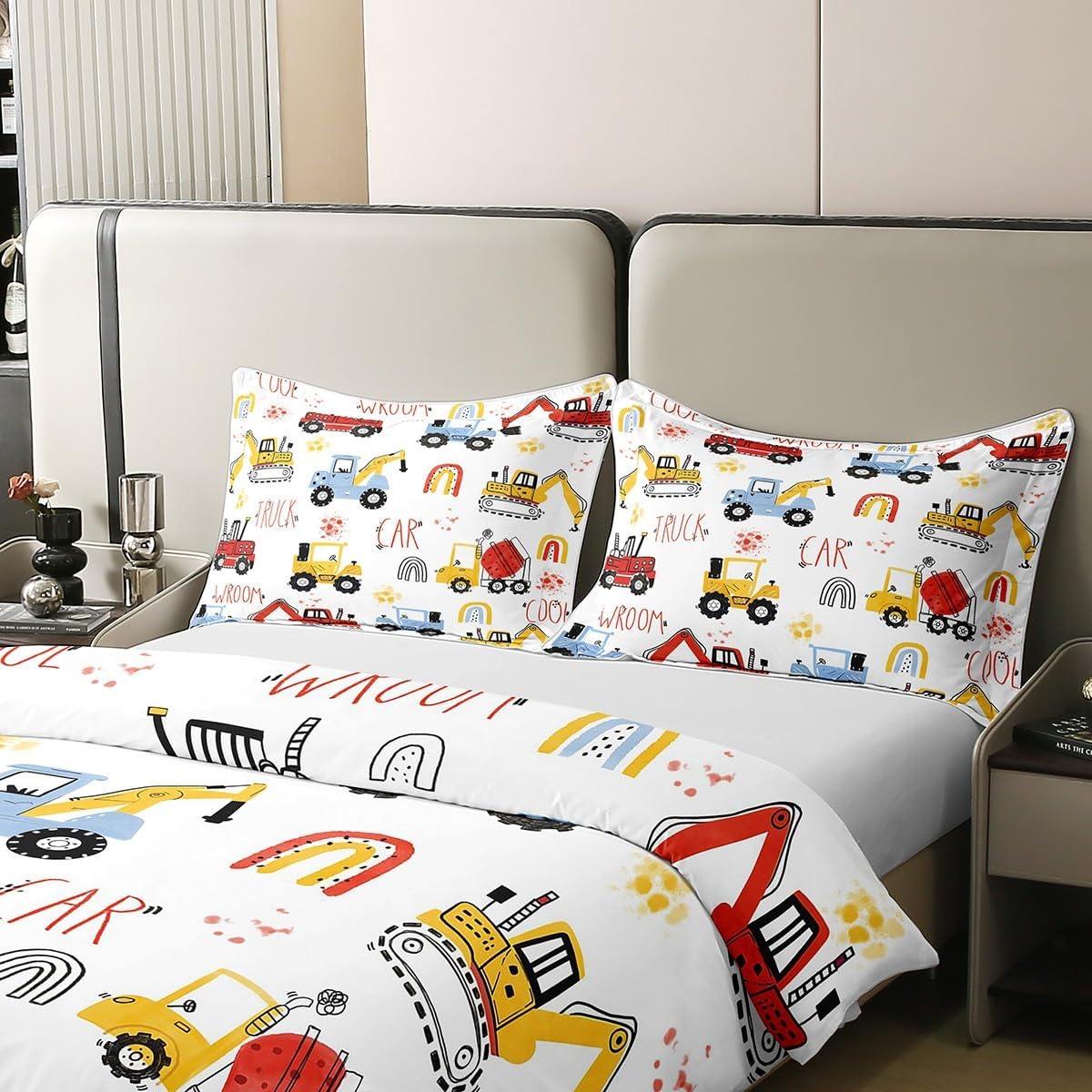 Erosebridal Organic Cotton Duvet Cover Set for Kids