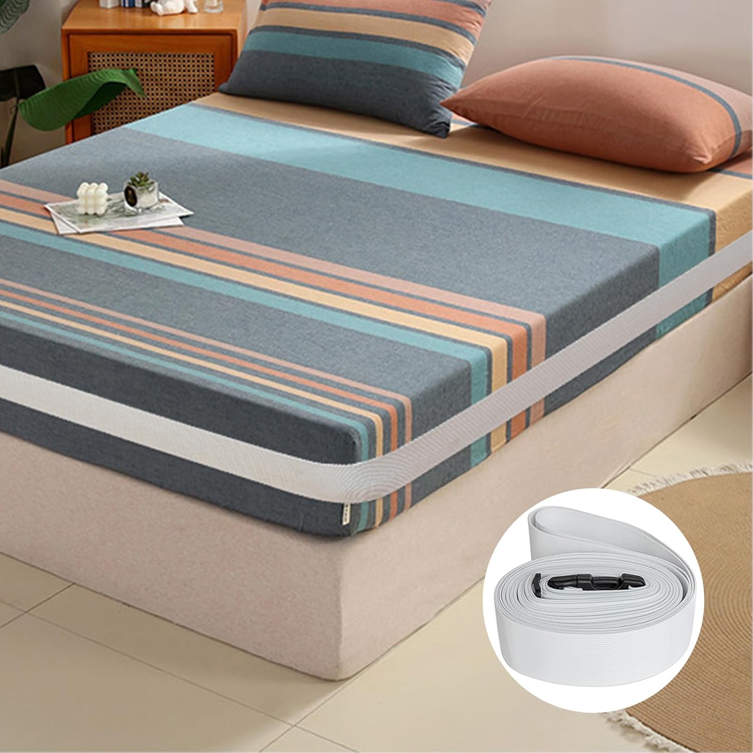 Kybitu Bed Sheet Holder Straps for Twin Full Mattress