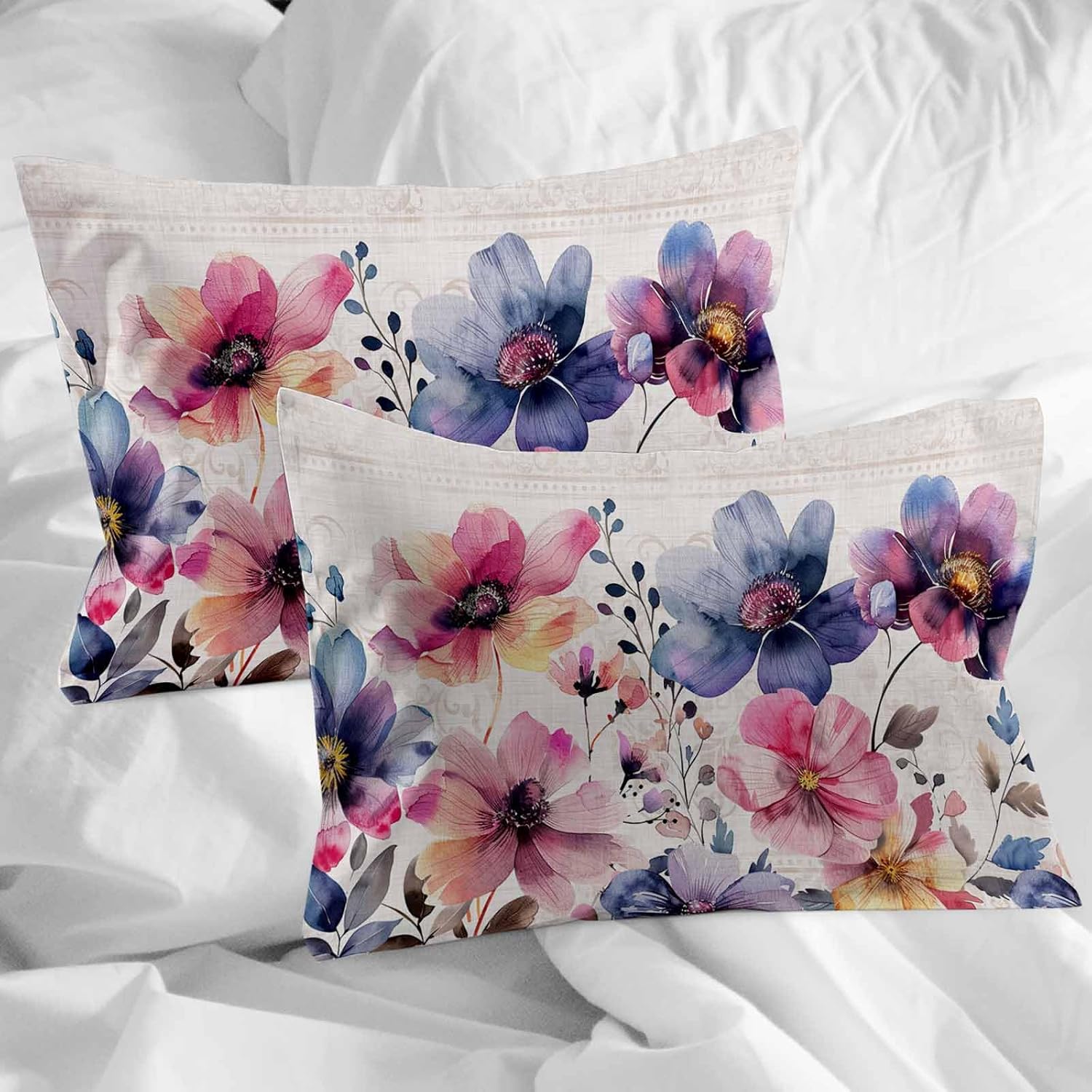 HelloWink 3 Piece King Size Duvet Cover Set