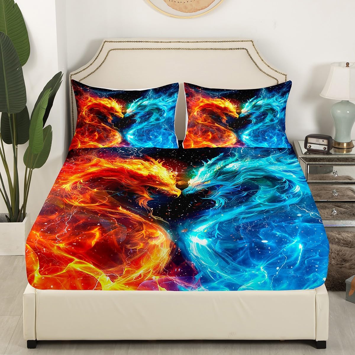 Feelyou Dragon Monster Sheet Set King Size