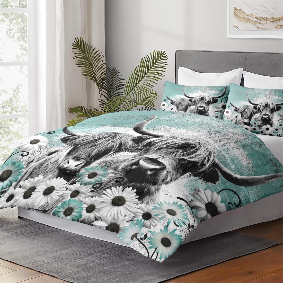 WeCozy Comforter Set Twin Size with Pillowcase 1