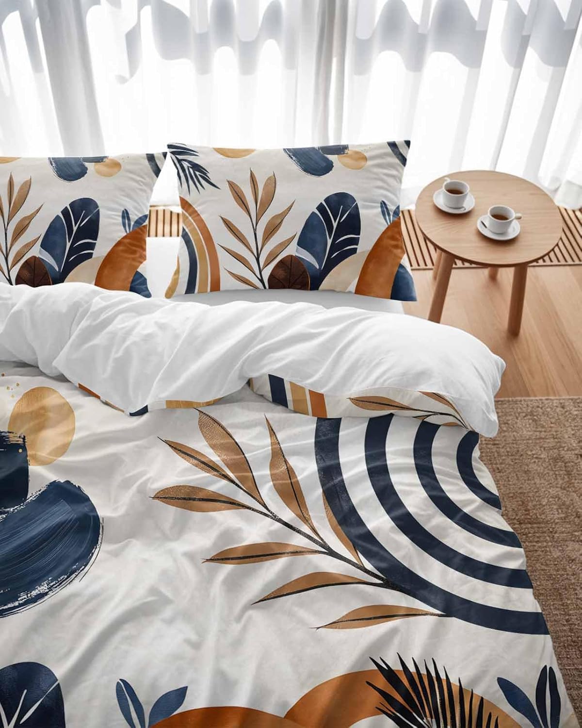 ZOE GARDEN Bohemian Queen Duvet Cover Set 3 pcs