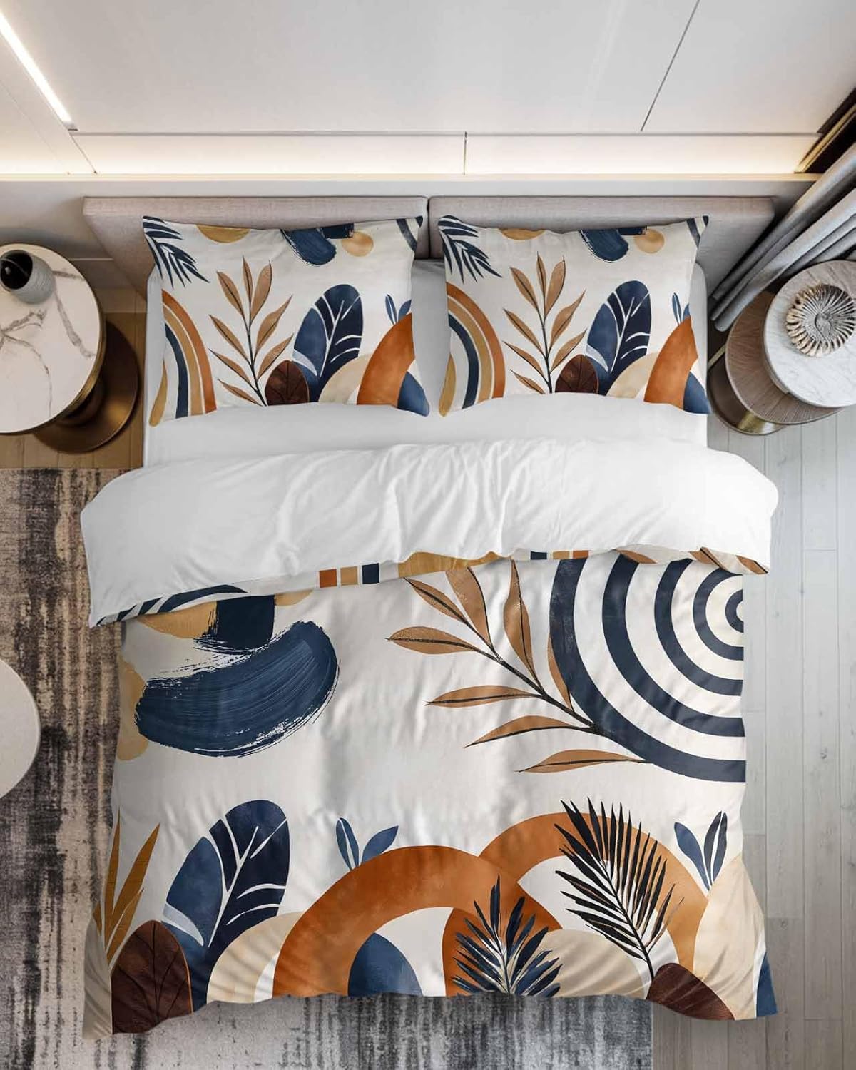 ZOE GARDEN Bohemian Queen Duvet Cover Set 3 pcs