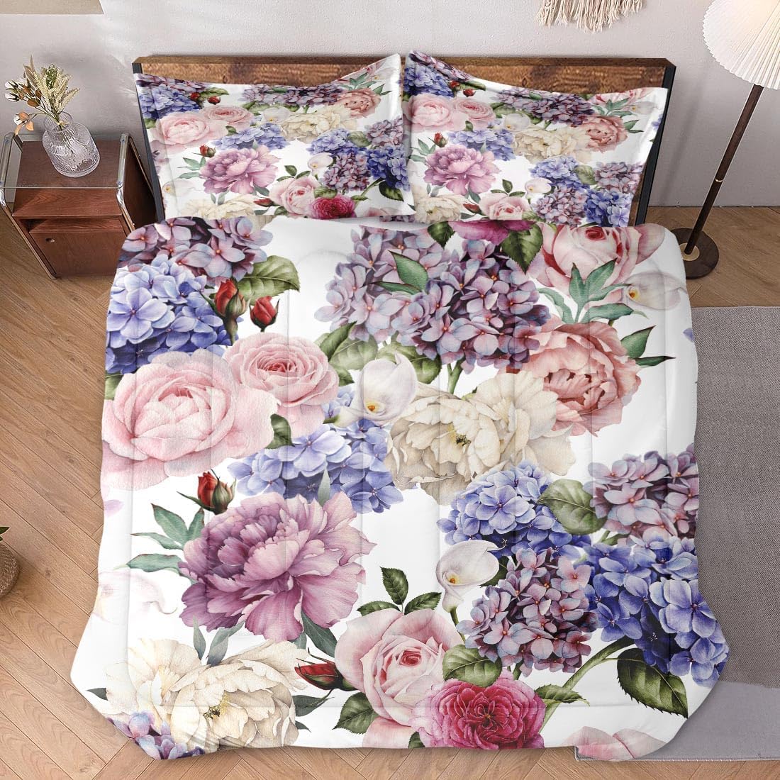 WeCozy King Size Comforter Set with 2 Pillowcases 1