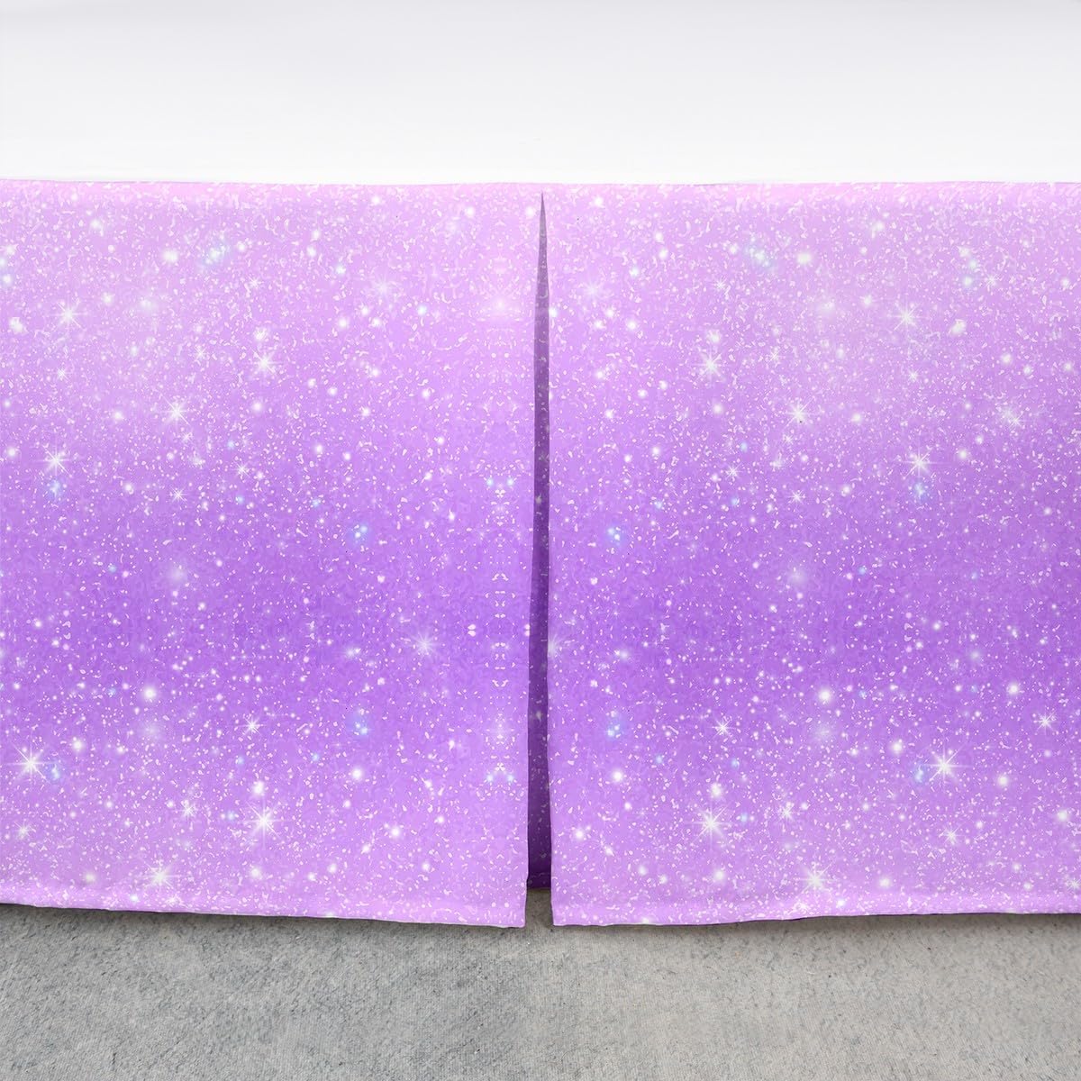 Feelyou White Love Bed Skirt Queen Size
