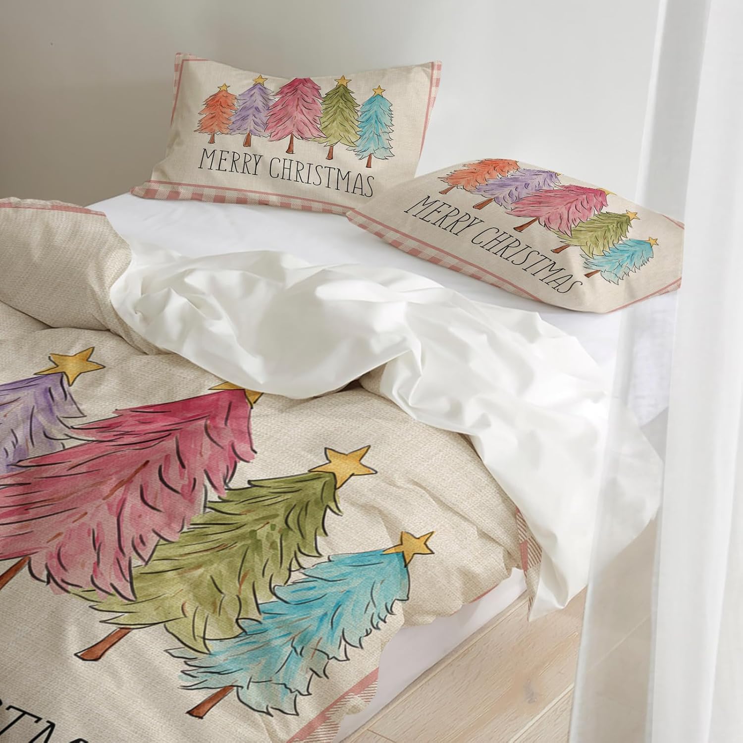 LooPoP Christmas Comforter Set California King