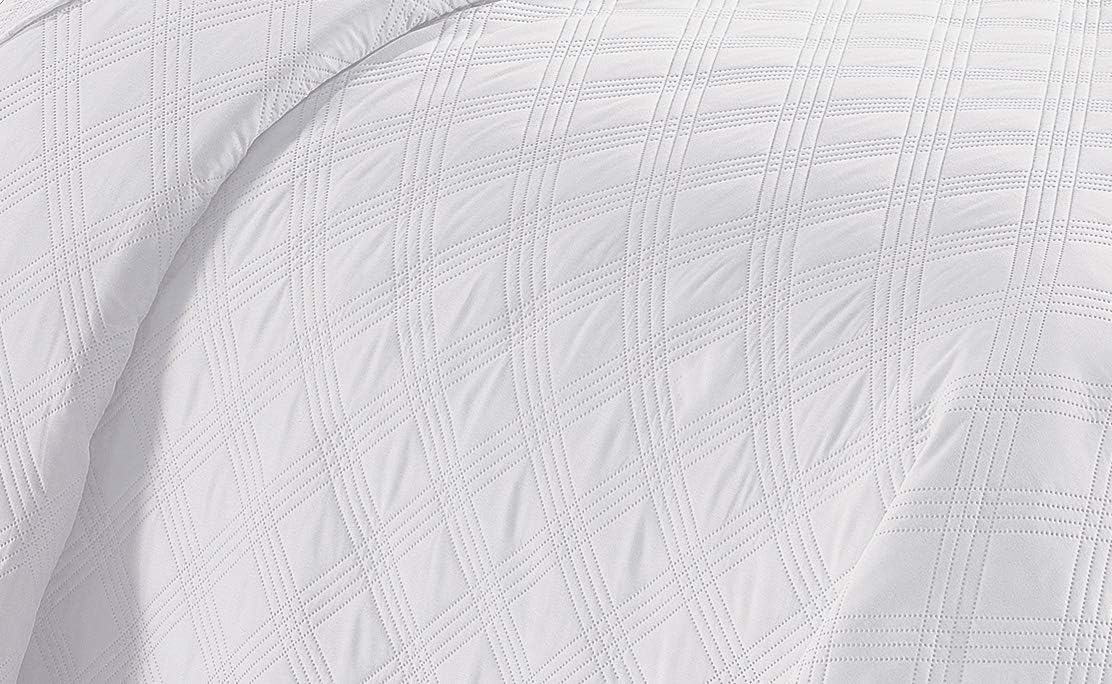 Fancy Linen 3pc Embossed Coverlet Set