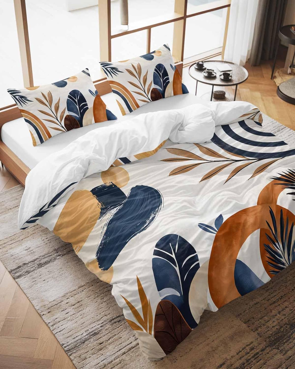 ZOE GARDEN Bohemian Queen Duvet Cover Set 3 pcs