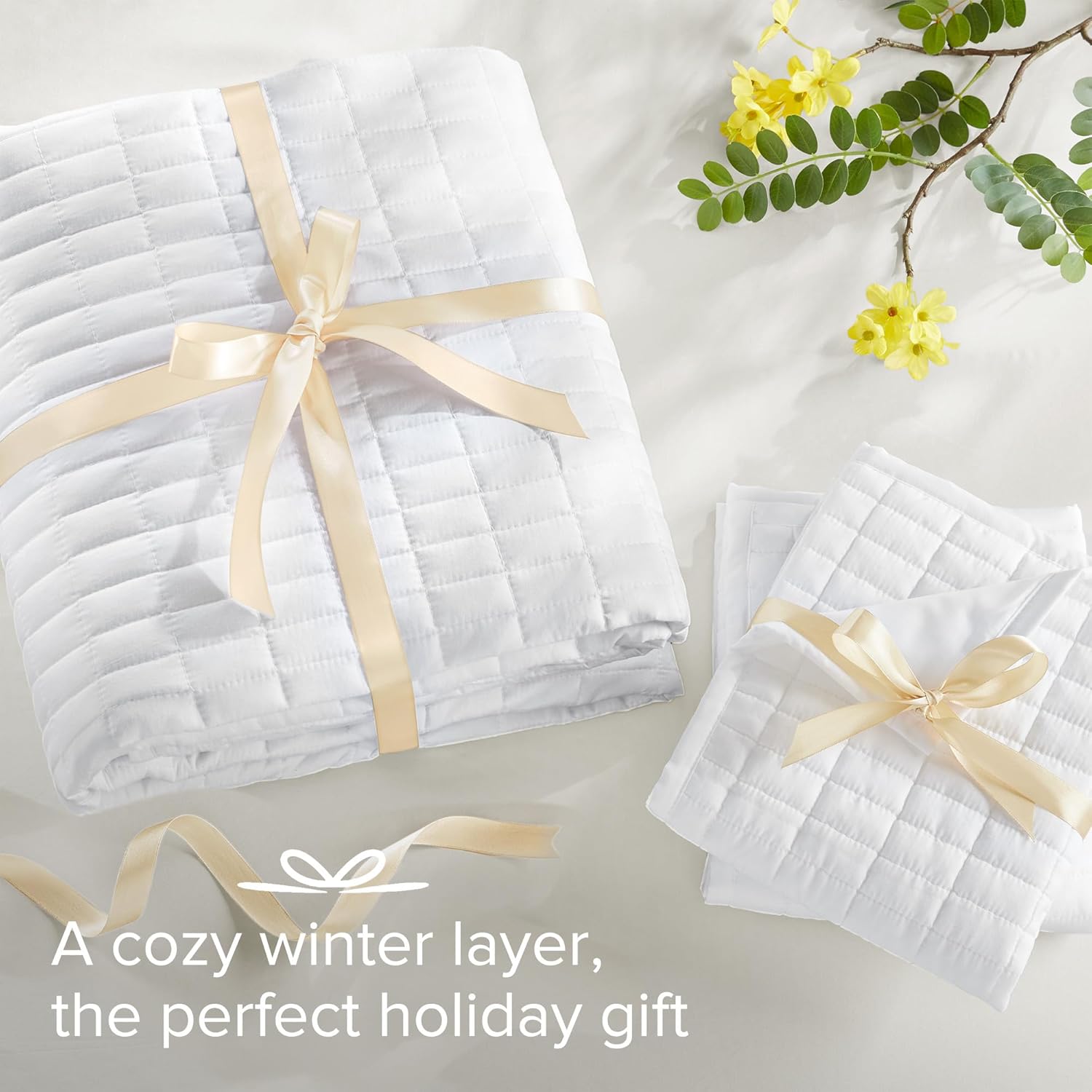 Comfort Spaces King Quilt Set with Shams 3 Piece