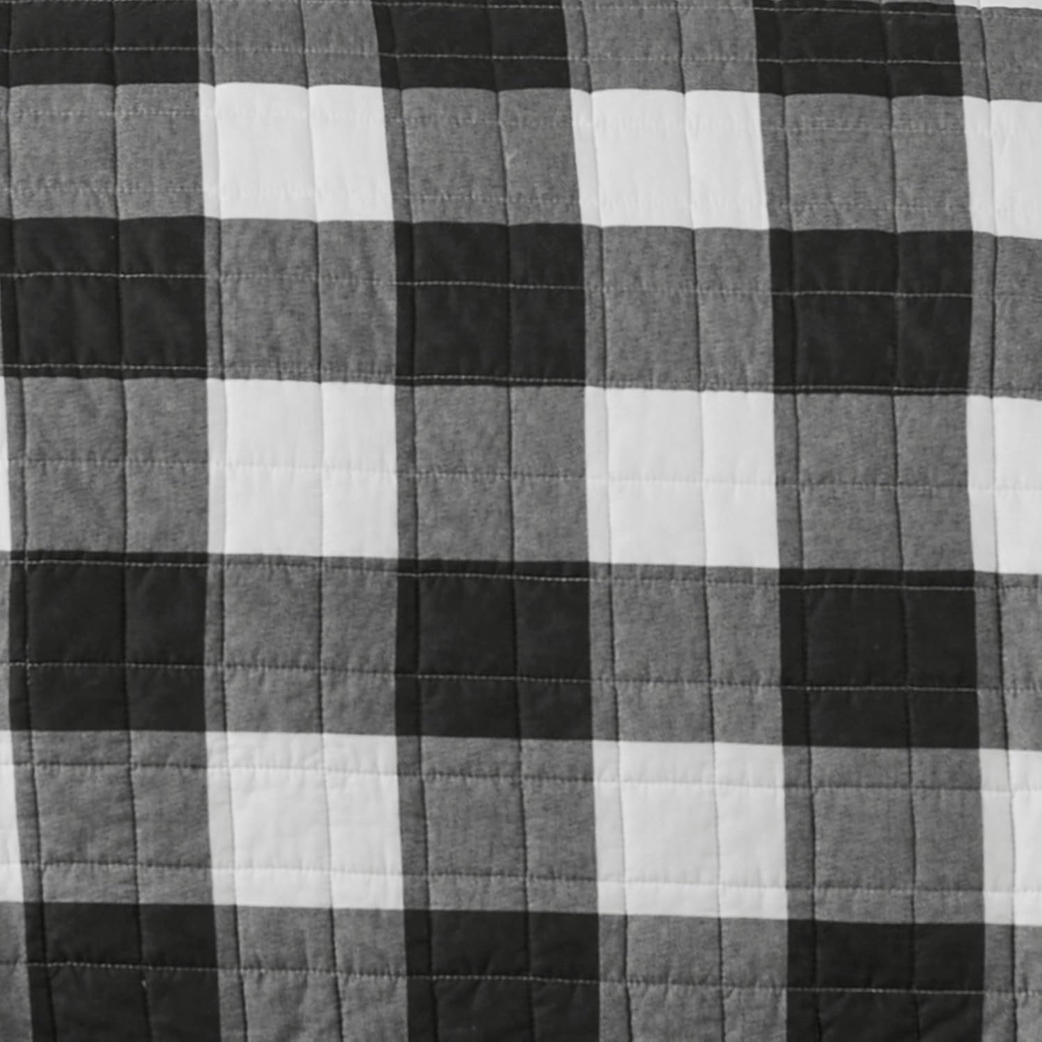 Levtex Home Camden Bedspread Set Queen Black Cream