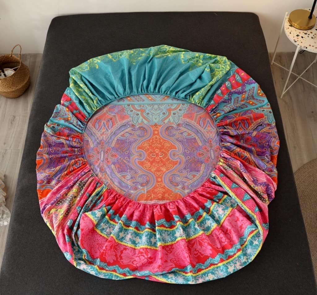 Feelyou Boho Bed Sheet Set for Kids and Teens