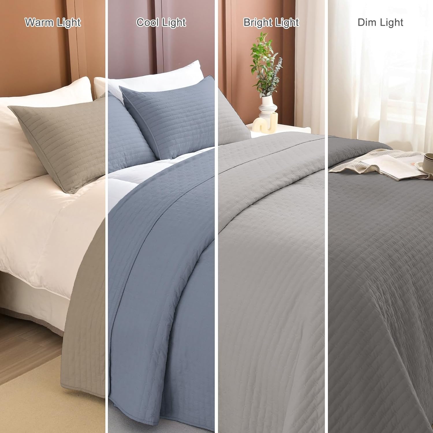 Masaca 3-Piece Oversized King Bedspread Set