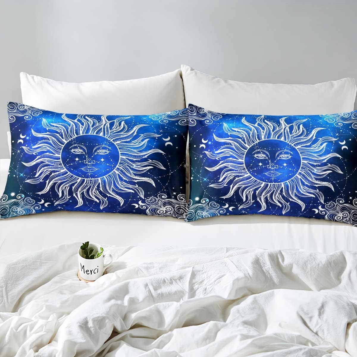 Boho Sun Comforter Cover Set 3D Print Queen Size