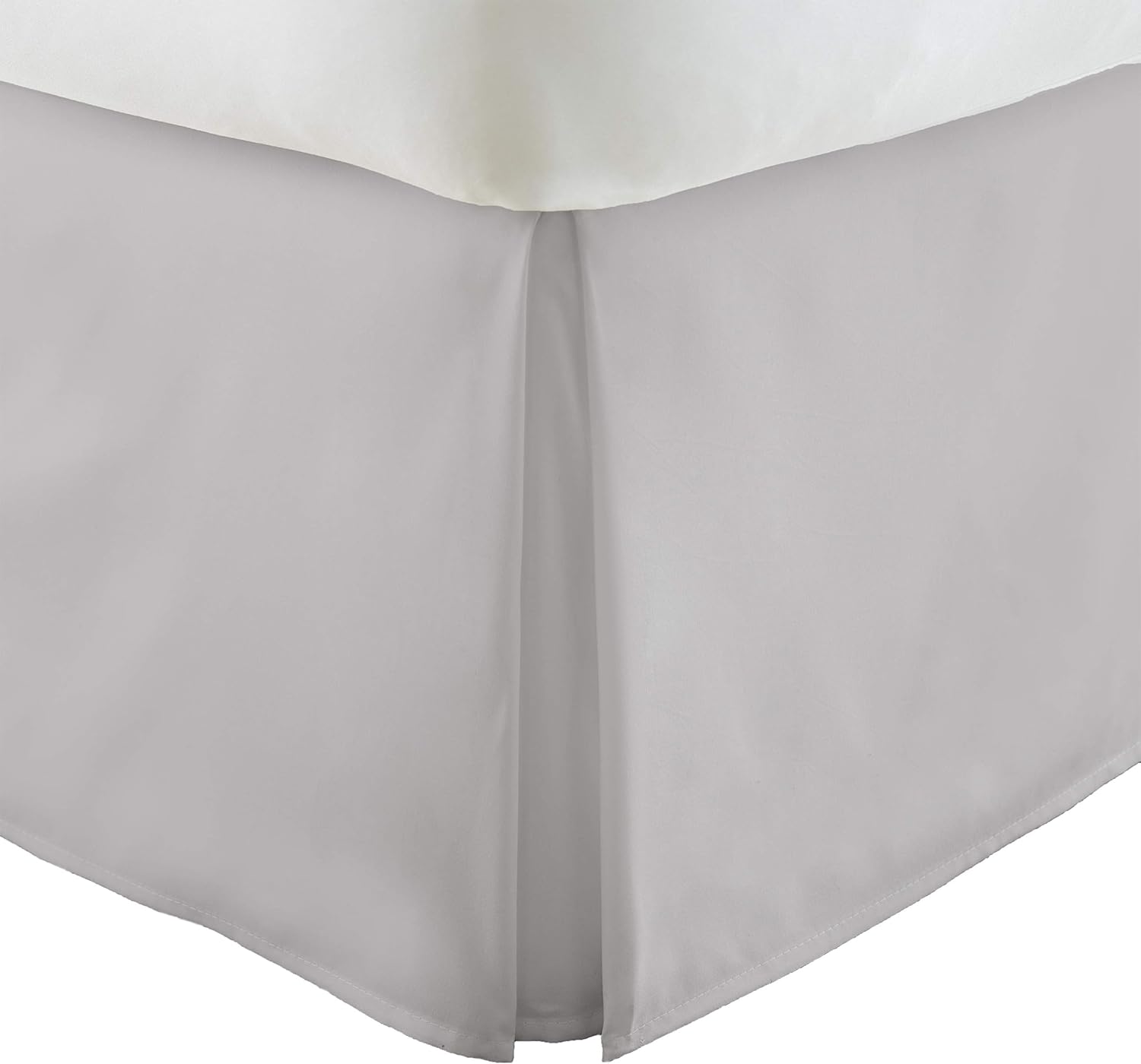 IENJOY Home Pleated Bed Skirt for King Size