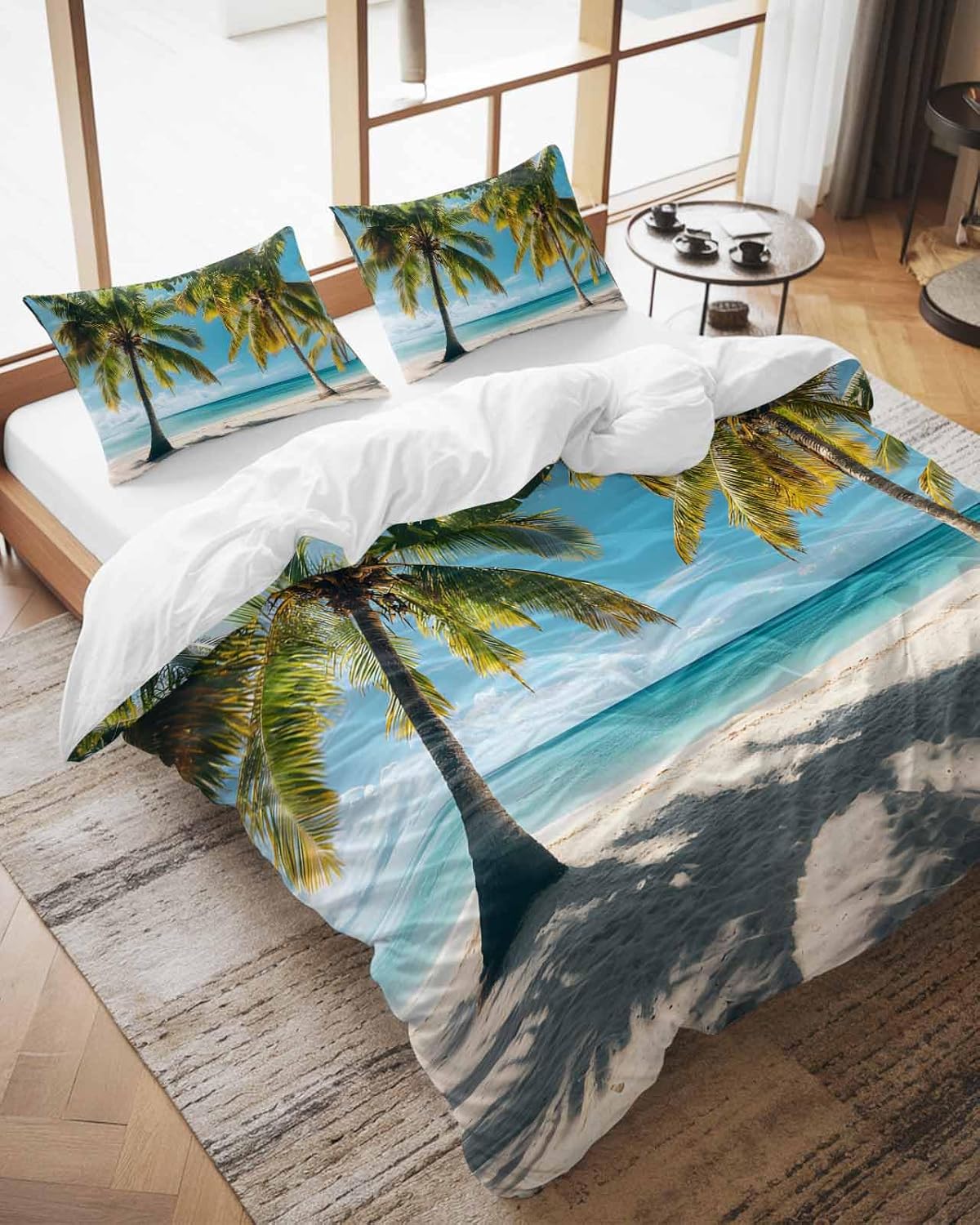 Ocean Bed Duvet Cover Queen Size with Matching Pillowcases