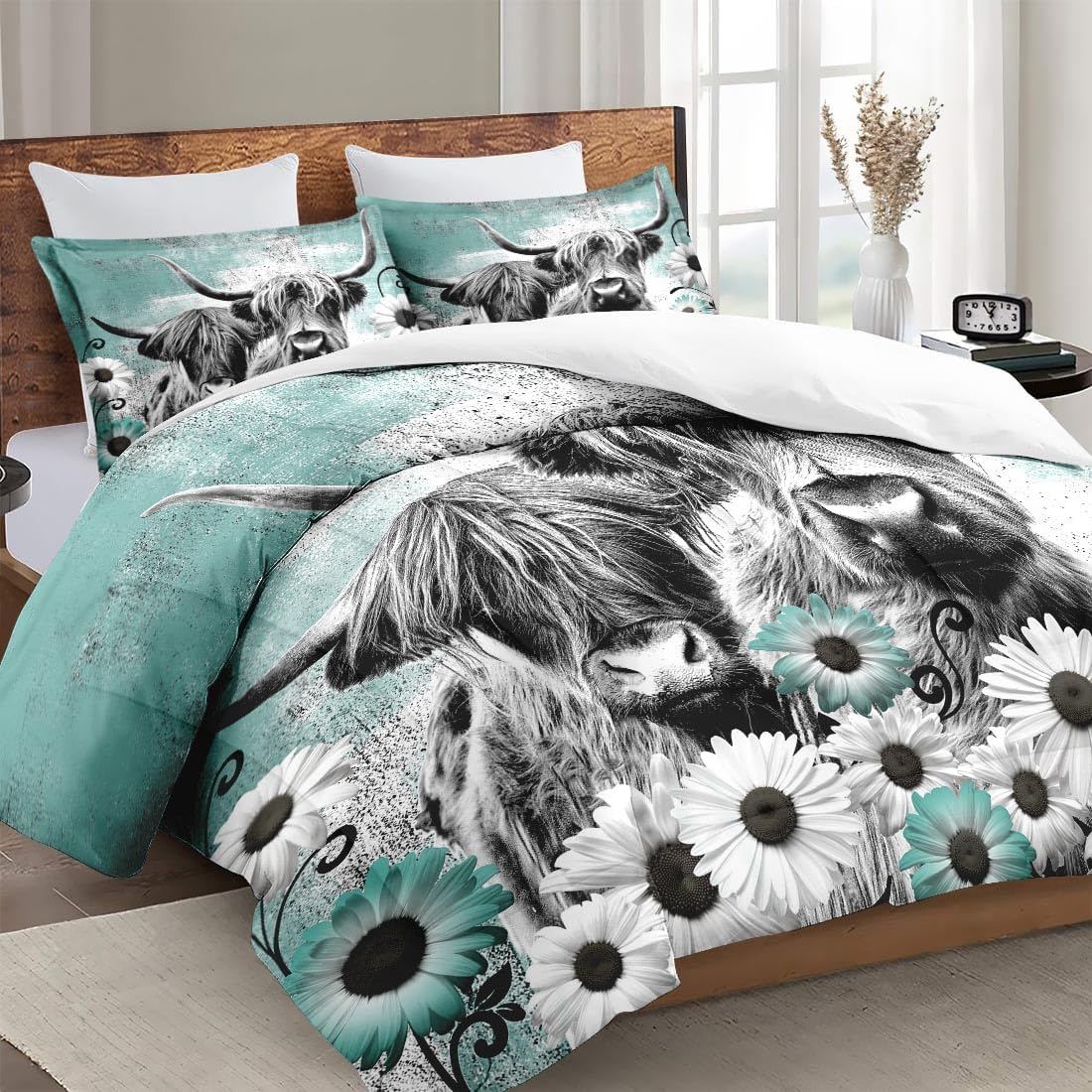 WeCozy Comforter Set Twin Size with Pillowcase 1