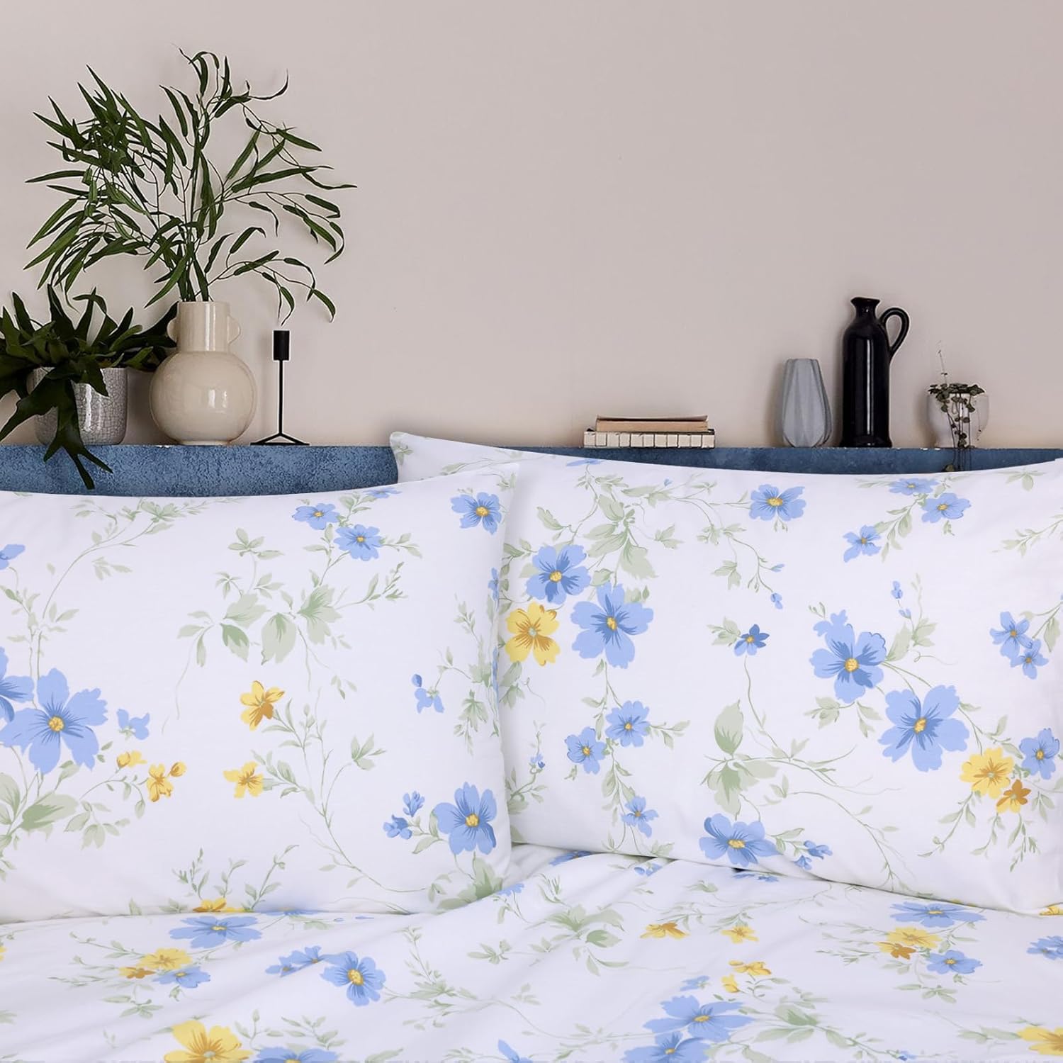 YINFUNG Floral Twin XL Sheet Set 3 Piece